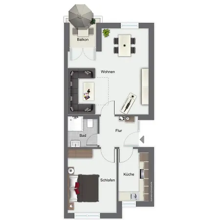Appartement Suennslag 110 Boltenhagen (Ostseebad)